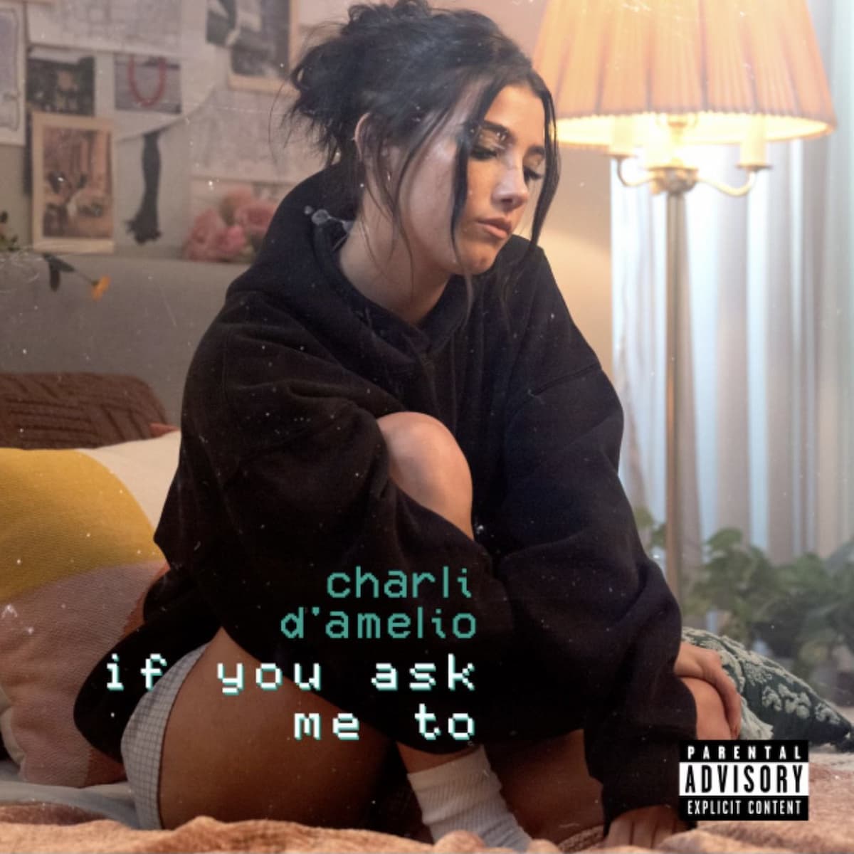 Charli D' Amelio “If You Ask Me To” - Song der Siegerin Dancing with the Stars 2022 - hier im Bild das Single-Cover mit Charli D' Amelio