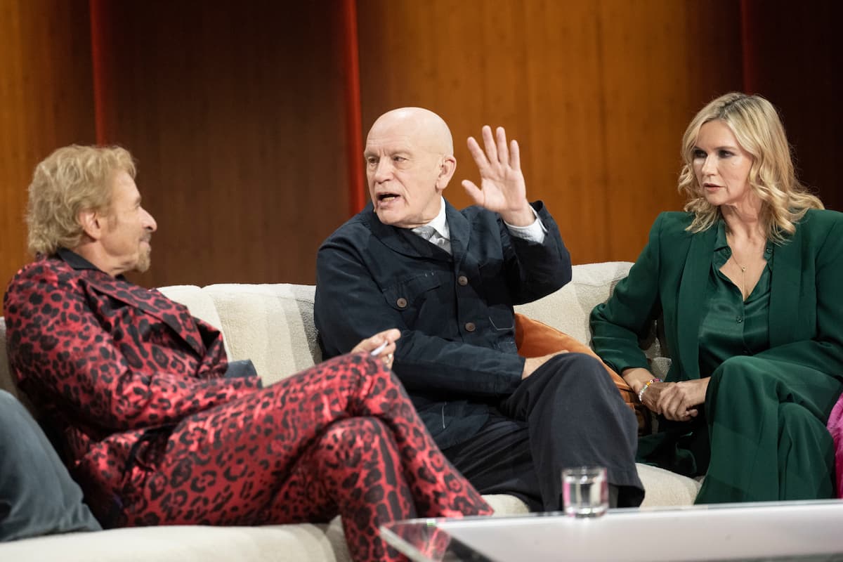 John Malkovich, Veronica Ferres und Thomas Gottschalk bei Wetten dass am 19.11.2022