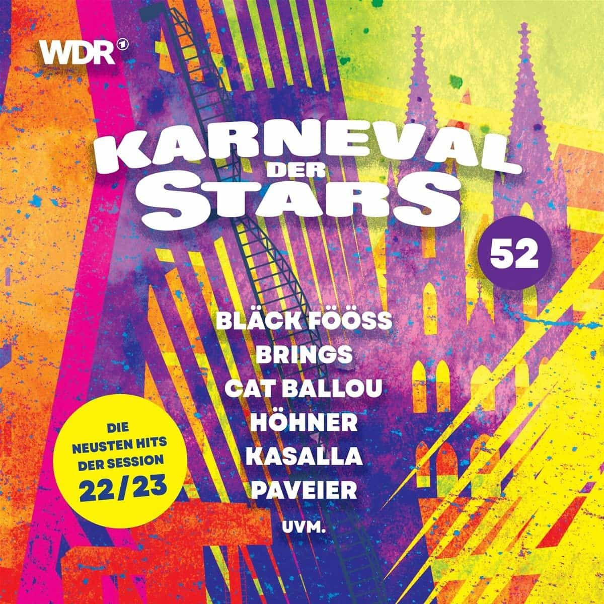 Karneval der Stars 52 - CD zur Karnevals-Session 2022-2023