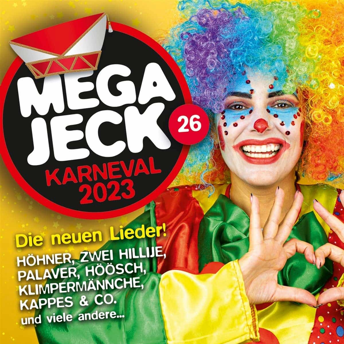 Karnevals-CD “Megajeck 26” für den Karneval 2022-2023