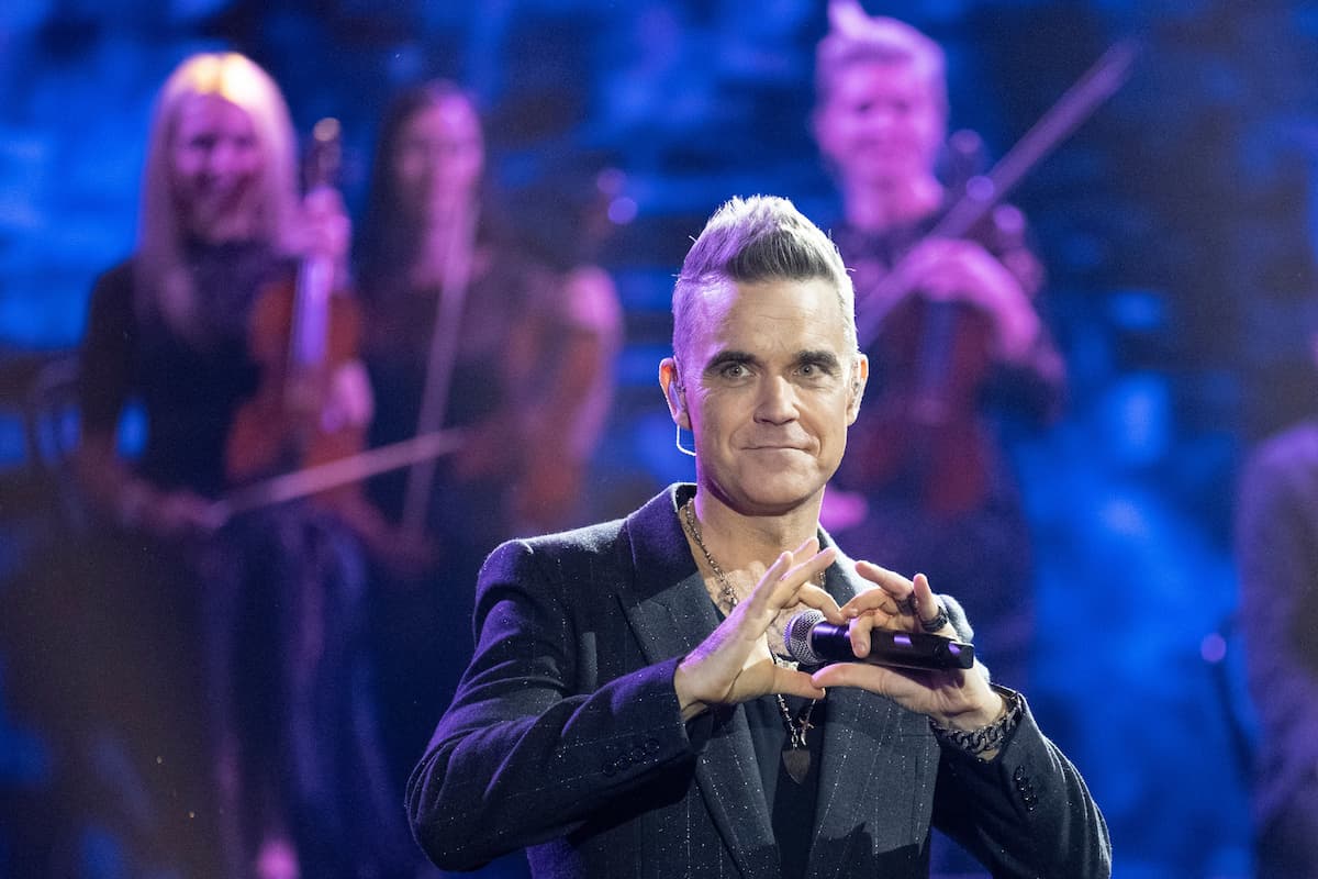 Robbie Williams bei Wetten dass am 19.11.2022