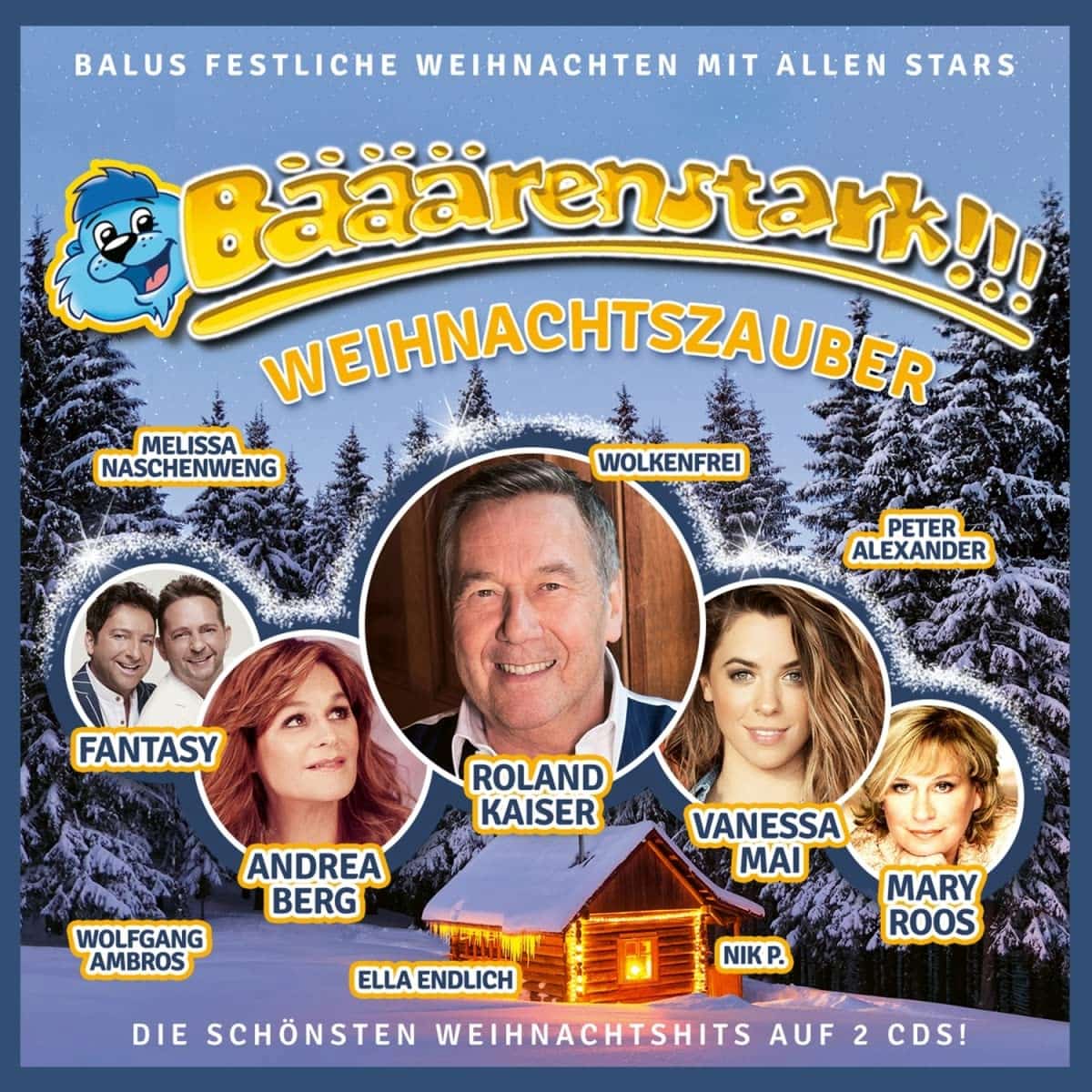 Weihnachts-Schlager-CD “Bääärenstark!!! Weihnachtszauber” 2022