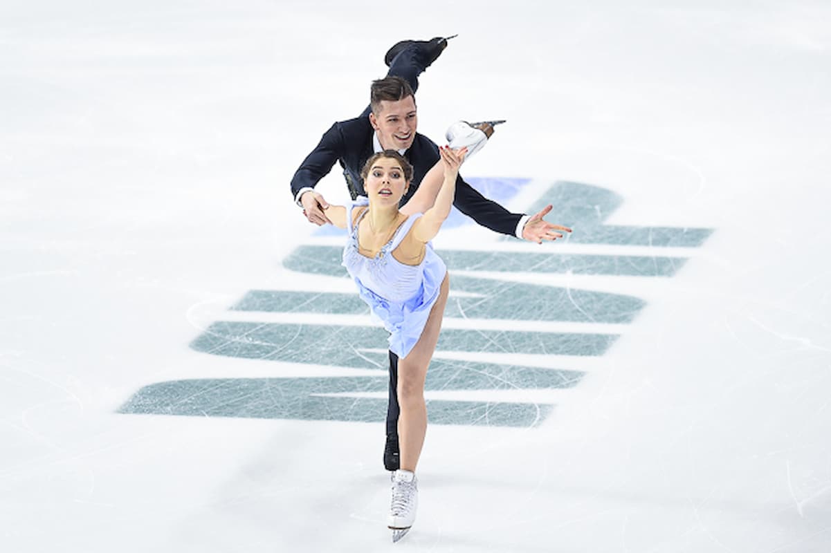 Anastasia Mishina - Alexander Gallyamov führen nach dem Kurzproramm bei den Paaren zur Russischen Meisterschaft Eiskunstlauf 2023