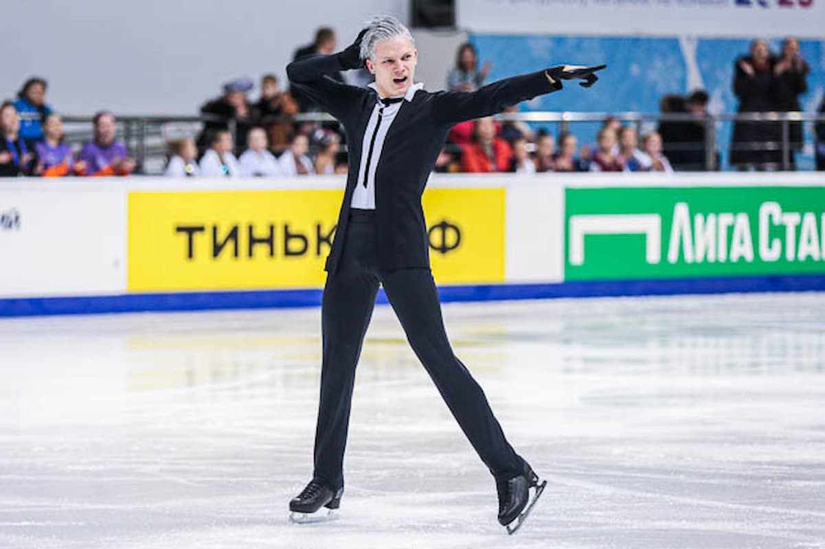 Evgenii Semenenko - Russischer Meister 2023 Eiskunstlauf-Männer