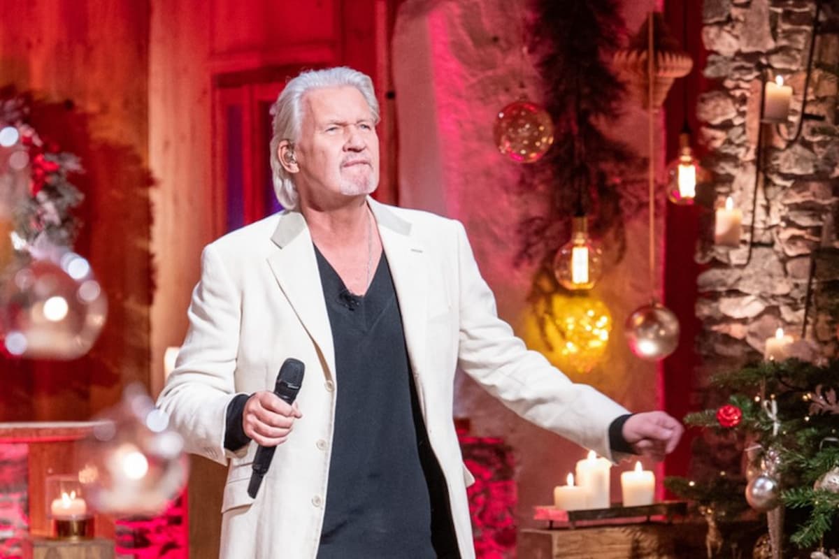 Johnny Logan bei “Heiligabend mit Carmen Nebel” am 24.12.2022