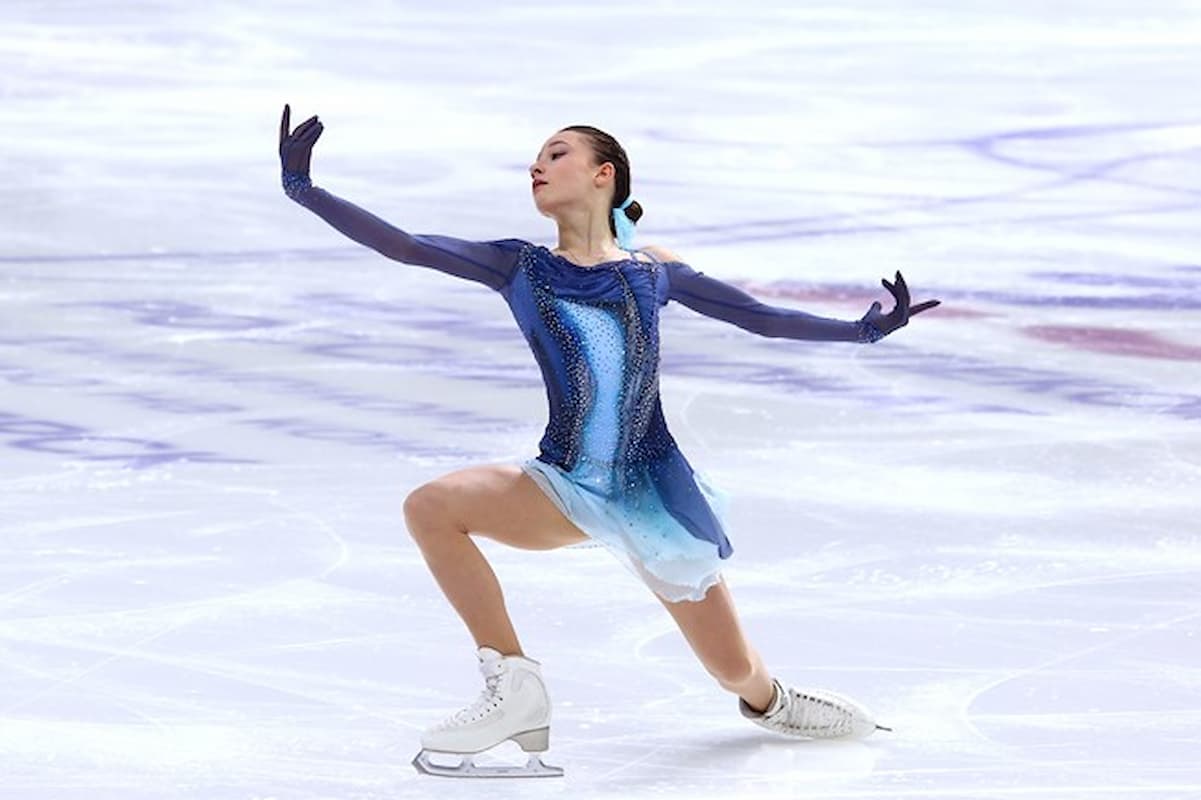 Sofia Akatieva führt nach dem Kurzprogramm bei der Russischen Meisterschaft Eiskunstlauf 2023