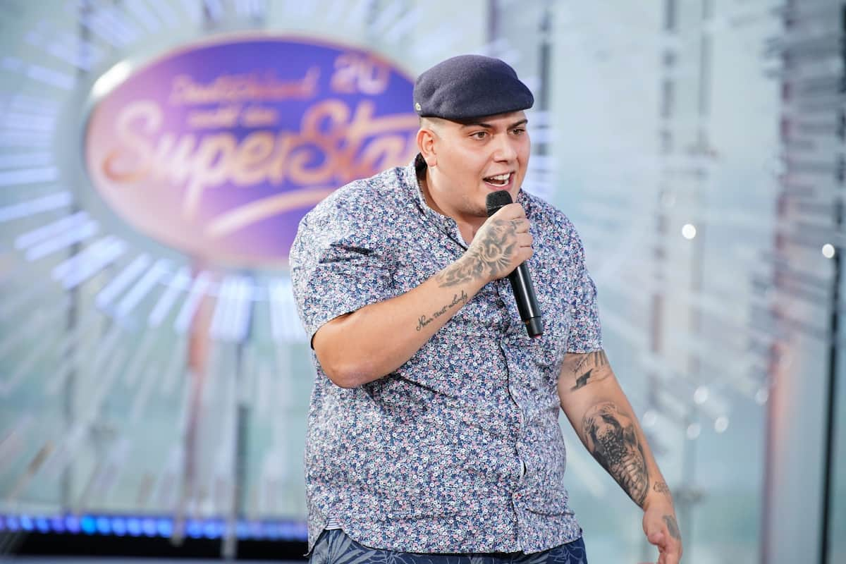 Nikolaos Simediriadis bei DSDS 14.1.2023 als Kandidat