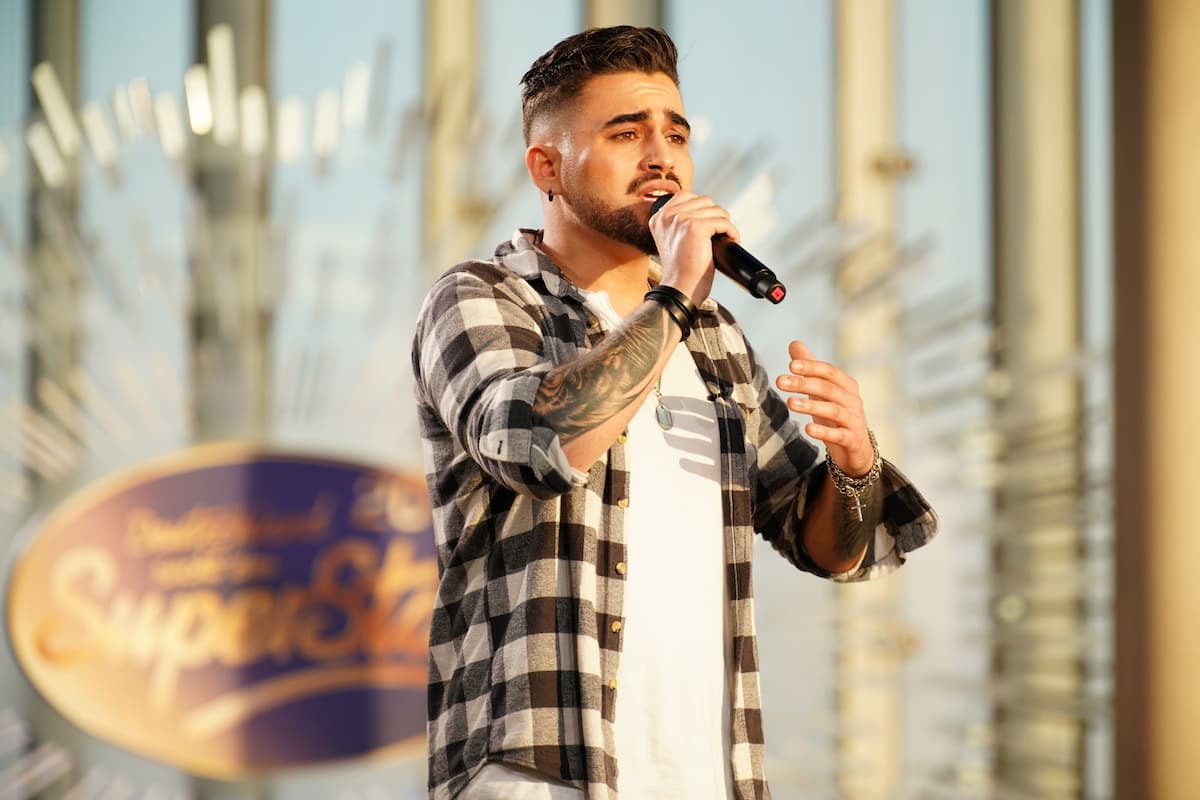 Andrea Renzullo als Kandidat bei DSDS am 8.2.2023