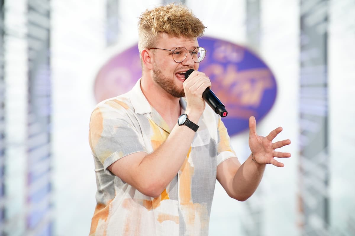 Christian Reger als Kandidat bei DSDS am 8.2.2023