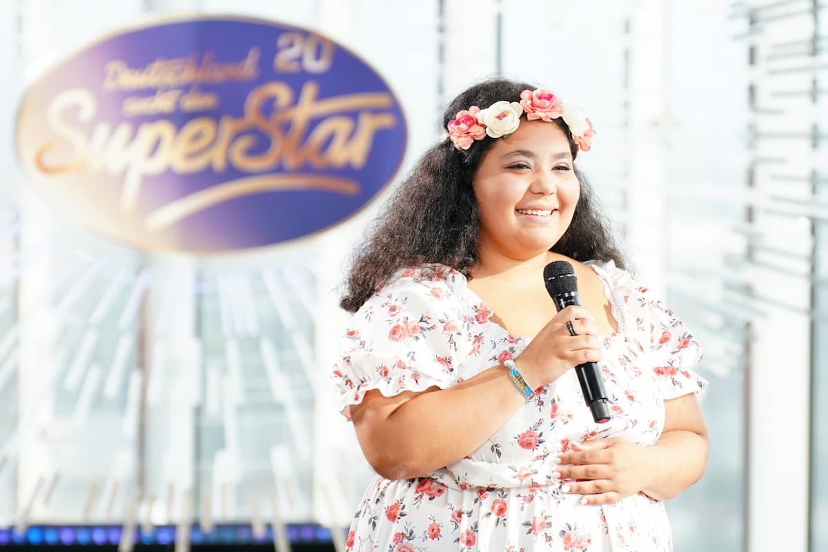 Jolice Maiuri als Kandidatin bei DSDS 2023