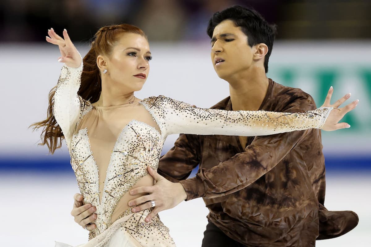 Marjorie Lajoie - Zachary Lagha aus Kanada bei den ISU 4 Continents Championships 2023