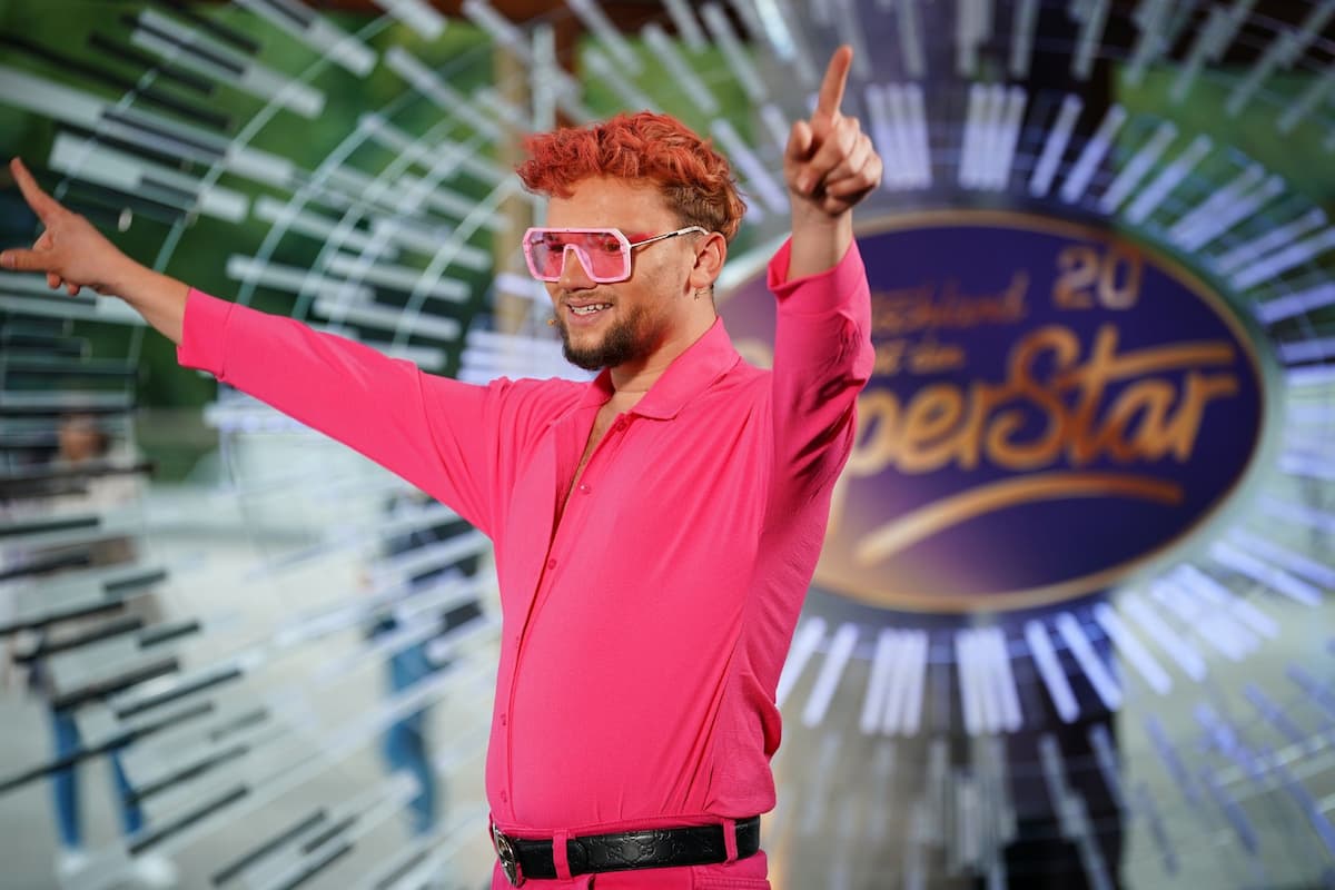 Luca Valentino als DSDS-Kandidat