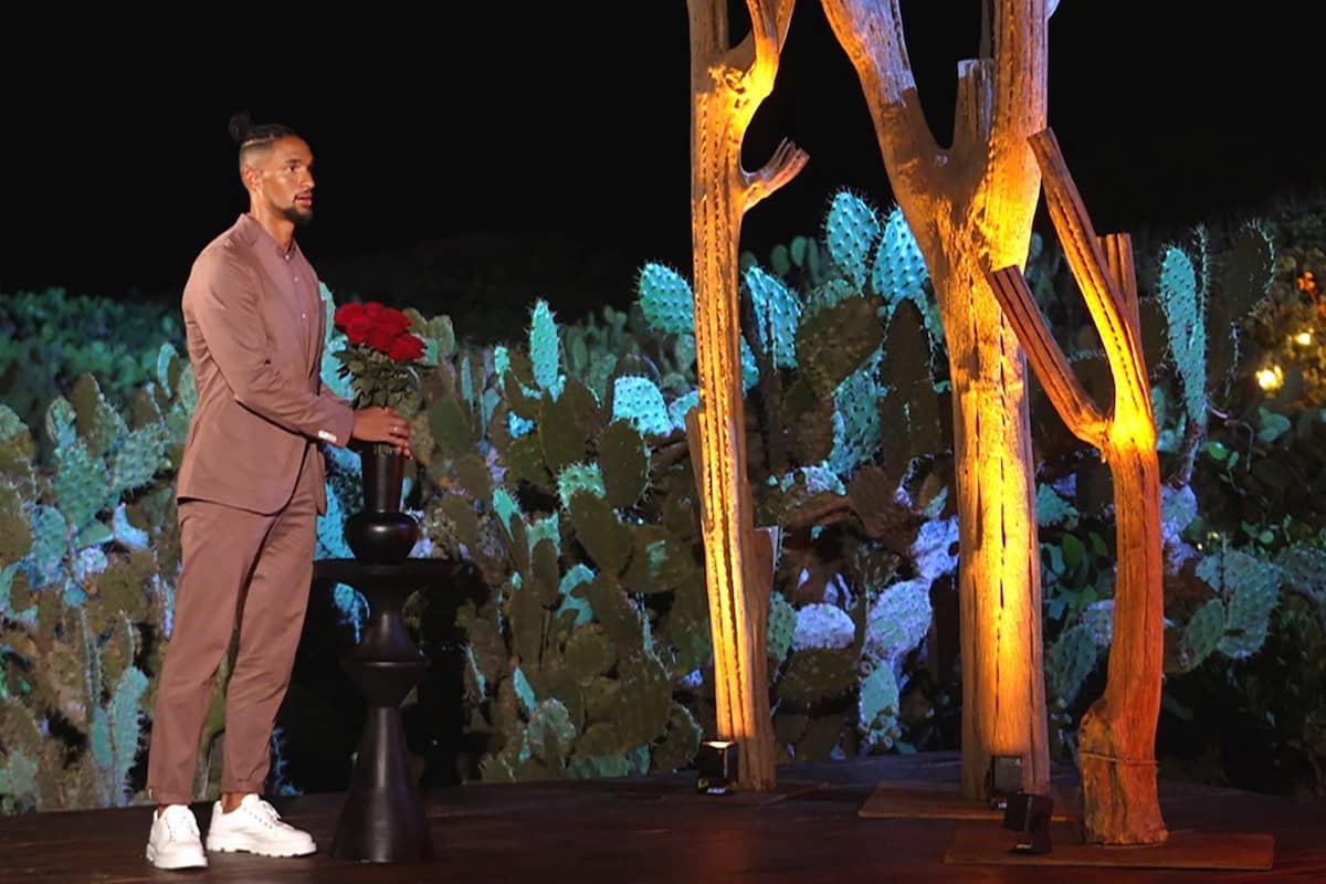 David in der Nacht der Rosen beim Bachelor am 15.3.2023