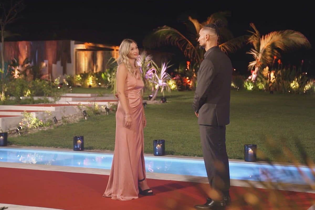 Jana beim Bachelor am 1.3.2023 mit David