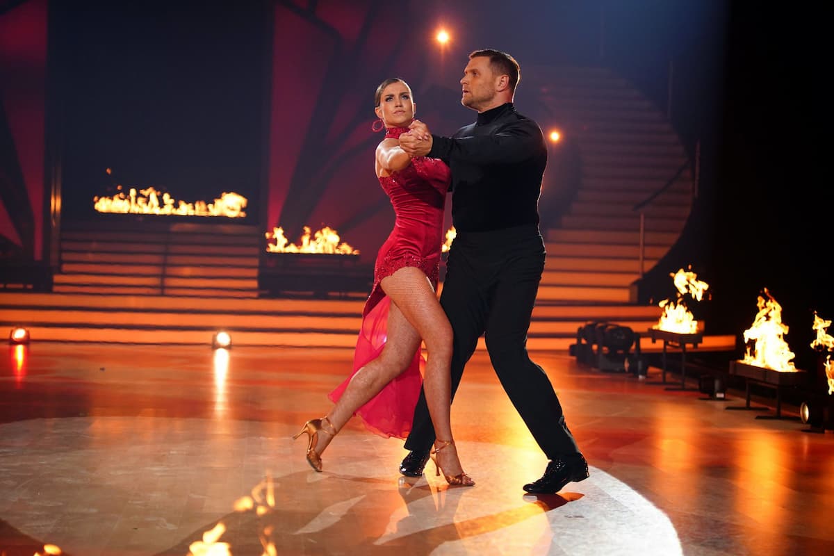 Mimi Kraus, Mariia Maksina und der Tango bei Let's dance am 3.3.2023