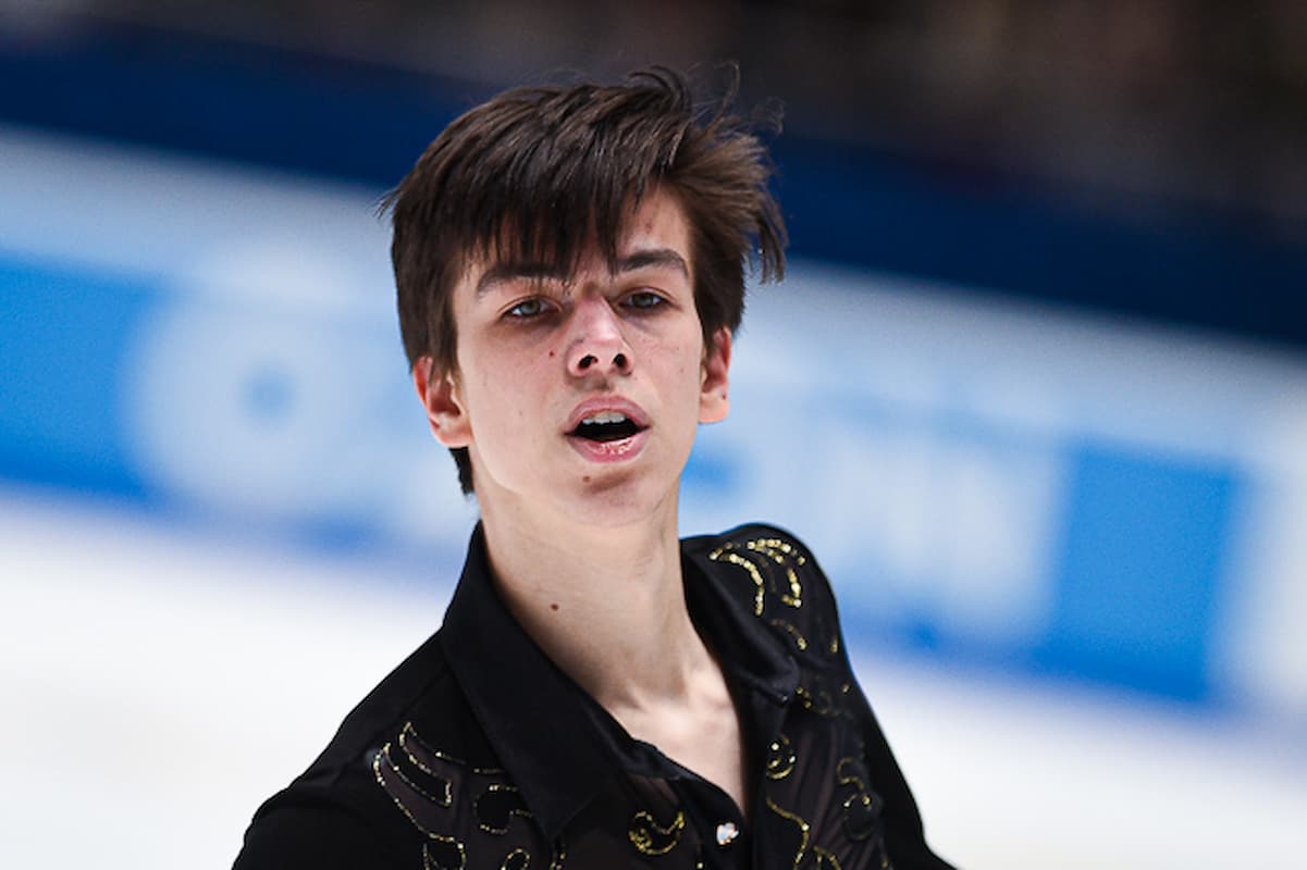 Petr Gummenik - Sieger beim Eiskunstlauf Grand Prix Finale 2023 in Russland