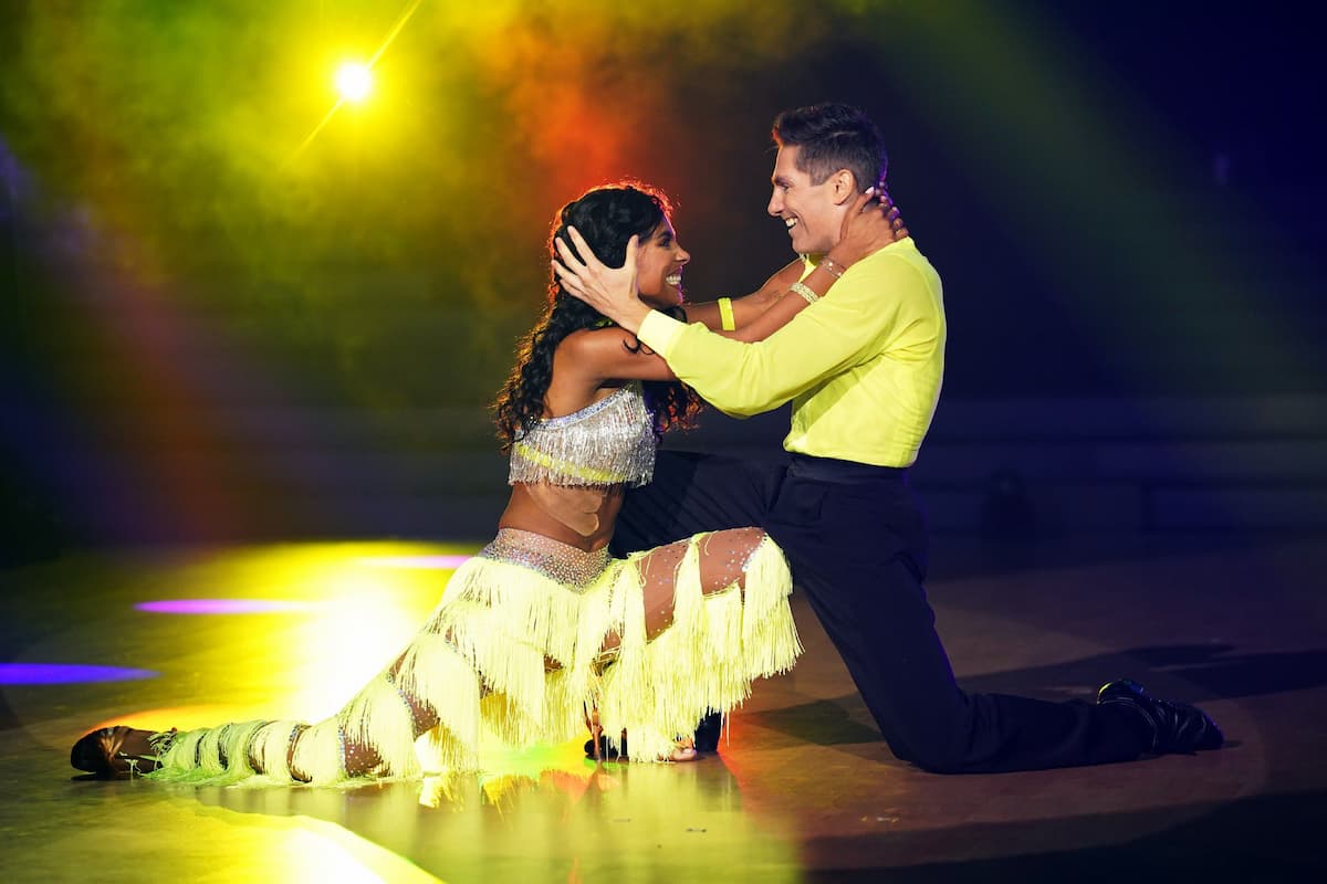 Sharon Battiste und Christian Polanc bei Let's dance 10.3.2023