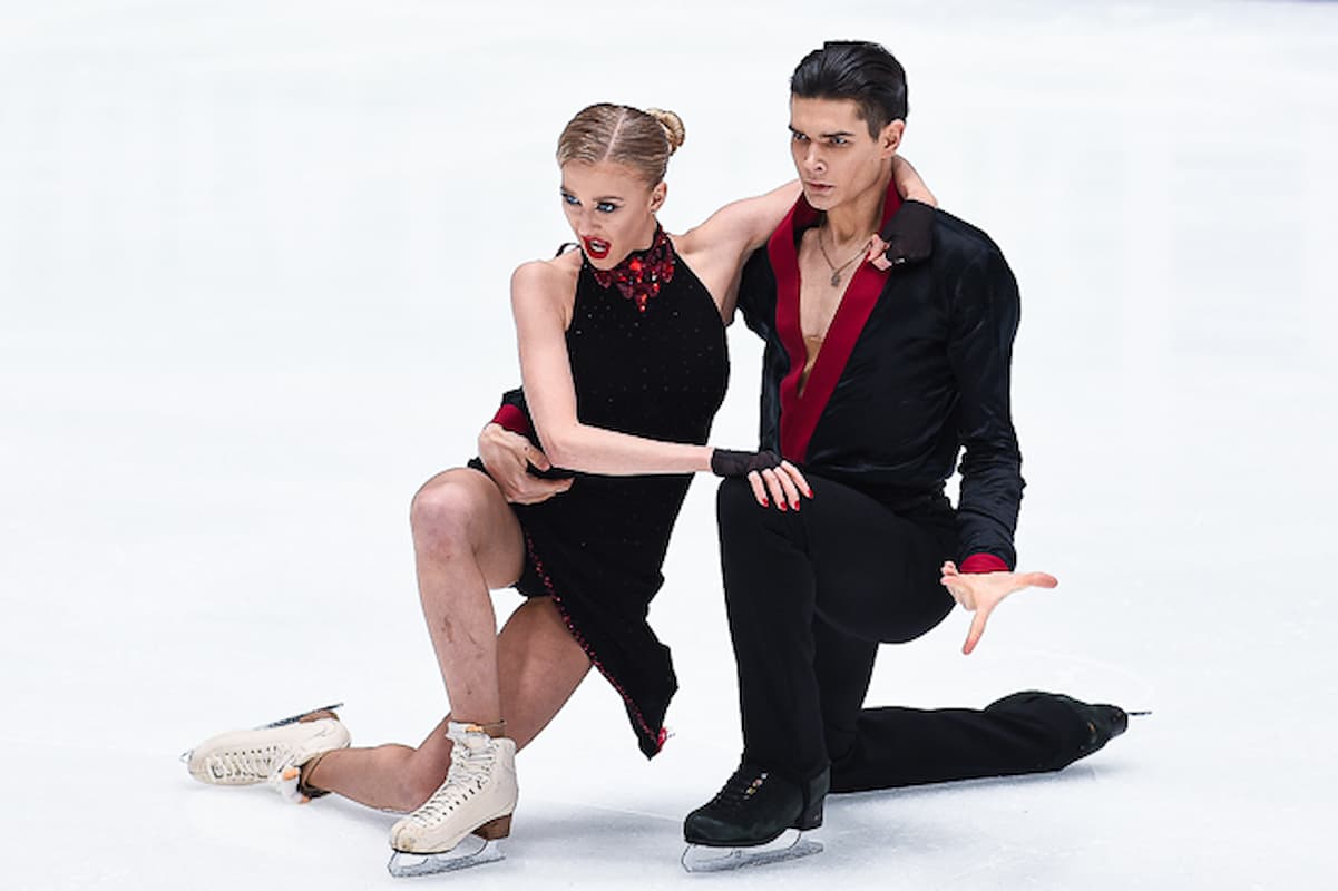 Sofia Leonteva - Danil Gorelkin beim Russischen Junioren Grand Prix Finale 2023