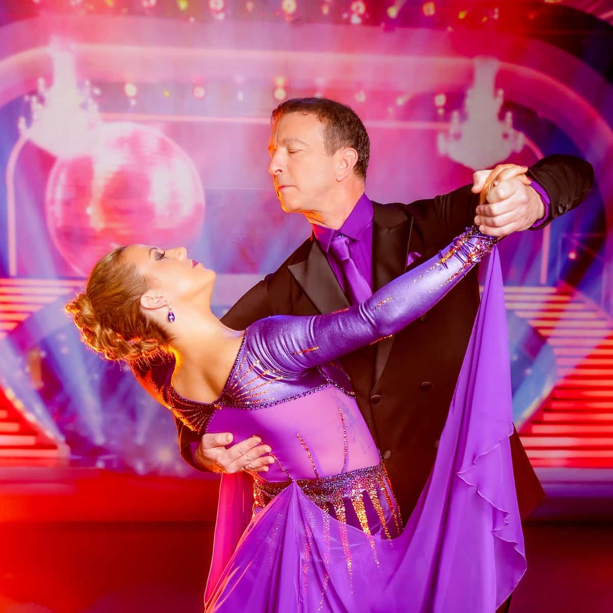 Alexander Pointner & Manuela Stöckl im Kostüm für die Dancing Stars 14.4.2023