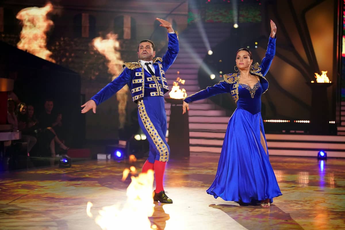 Ali Güngörmüs und Christina Luft - Ausgeschieden mit einem Paso doble bei Let's dance am 14.4.2023