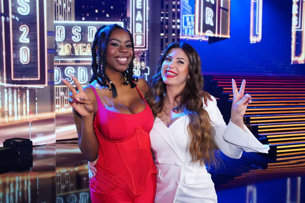 Ausgeschieden bei DSDS am 1.4.2023 - Rose Ndumba und Natalie Nock