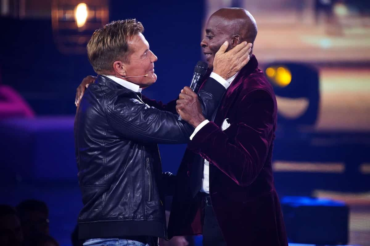 Dieter Bohlen und Bruce Darnell in der Live-Show DSDS am 1.4.2023