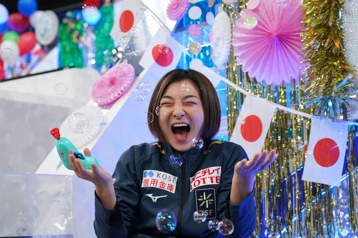 Eiskunstlauf World Team Trophy 2023 in Tokio - Ergebnisse, Zeitplan, Übertragungen 13.-16.4.2023 - hier im Bild Kaori Sakamoto als Kapitän der Mannschaft aus Japan