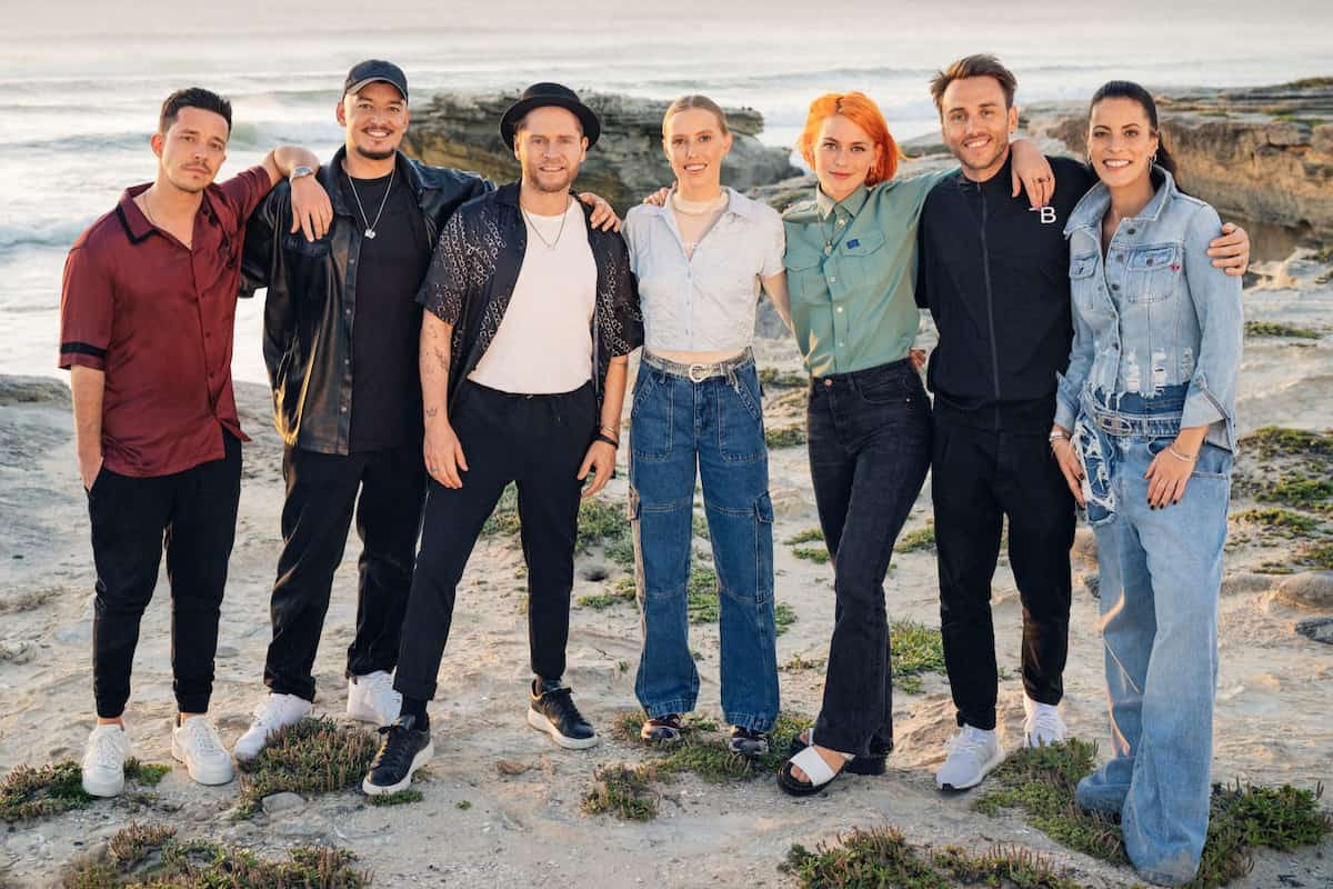 Sing meinen Song 2023 Übersicht alle Künstler auf einen Blick - hier im Bild Nico Santos, Montez, Johannes Oerding, LEA, Alli Neumann, Clueso, Stefanie Kloß