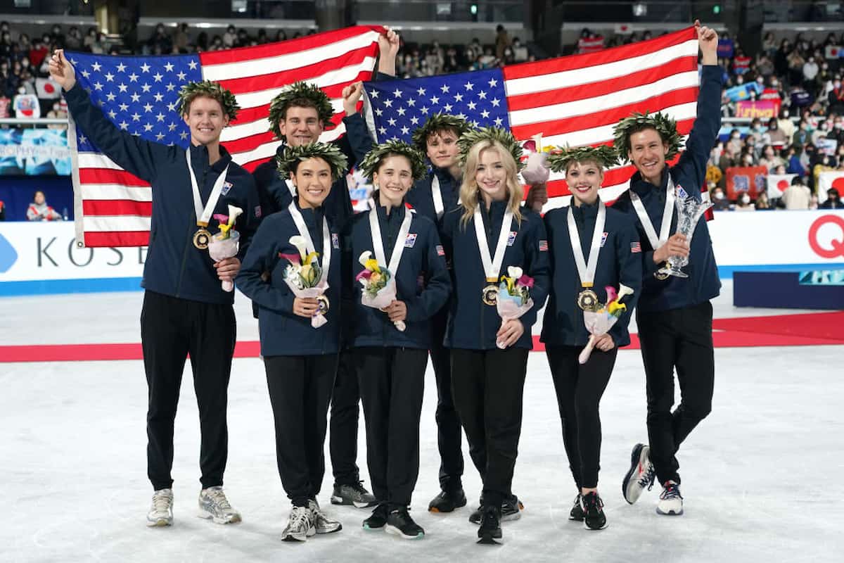 Team USA holt Gold bei der World Team Trophy 2023