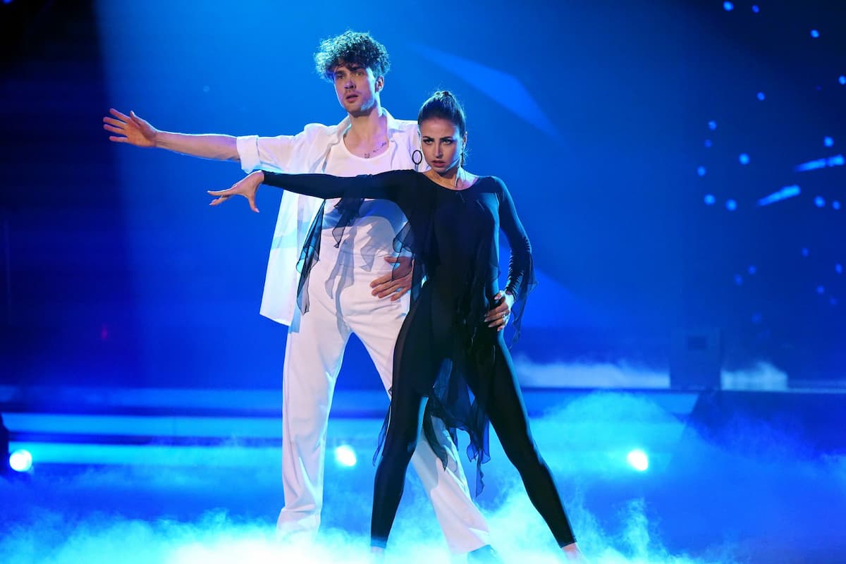 Timon Krause und Ekaterina Leonova bei Let's dance am 28.4.2023