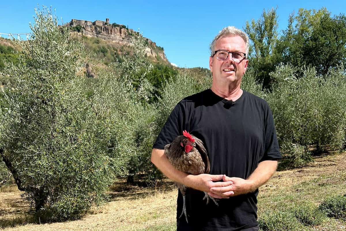 Karl-Heinz in Italien mit Huhn - Bauer sucht Frau am 16.5.2023