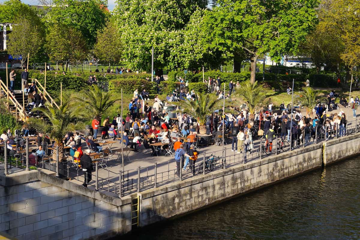 Tanzfläche im Monbijoupark am Bodemuseum 2023