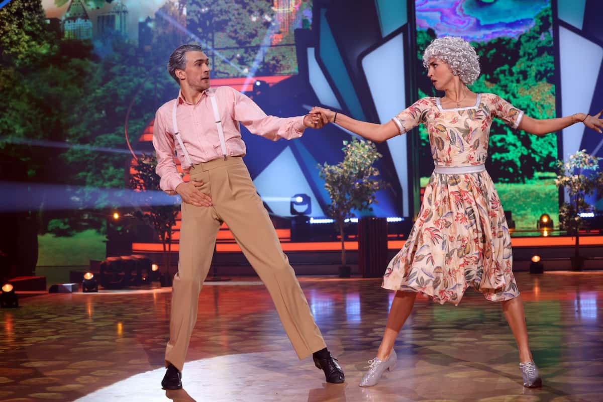 Timon Krause und Ekaterina Leonova bei Let's dance am 12.5.2023