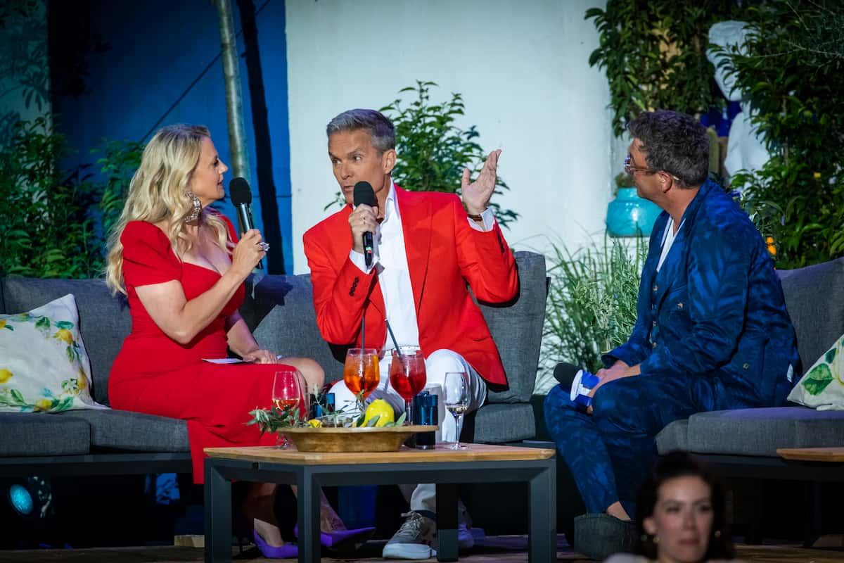 Alfons Haider bei der Starnacht am Neusiedler See 3.6.2023 (Mörbisch) mit Barbara Schöneberger und Hans Sigl