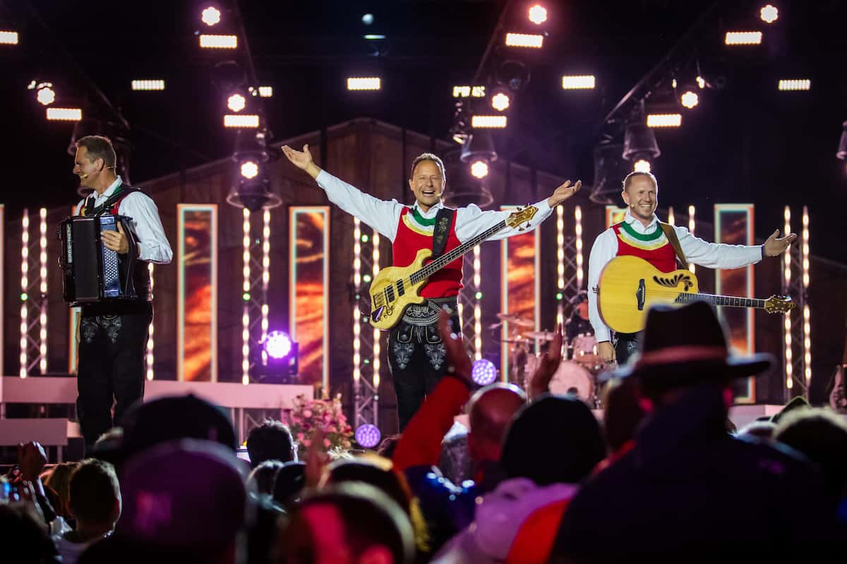 Die jungen Zillertaler bei “Wenn die Musi spielt” Sommer Open Air 2023