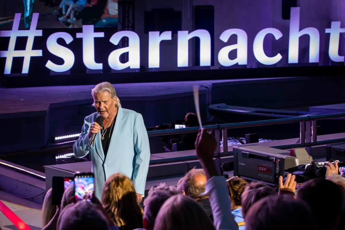 Johnny Logan bei der Starnacht am Neusiedler See 3.6.2023 (Mörbisch)