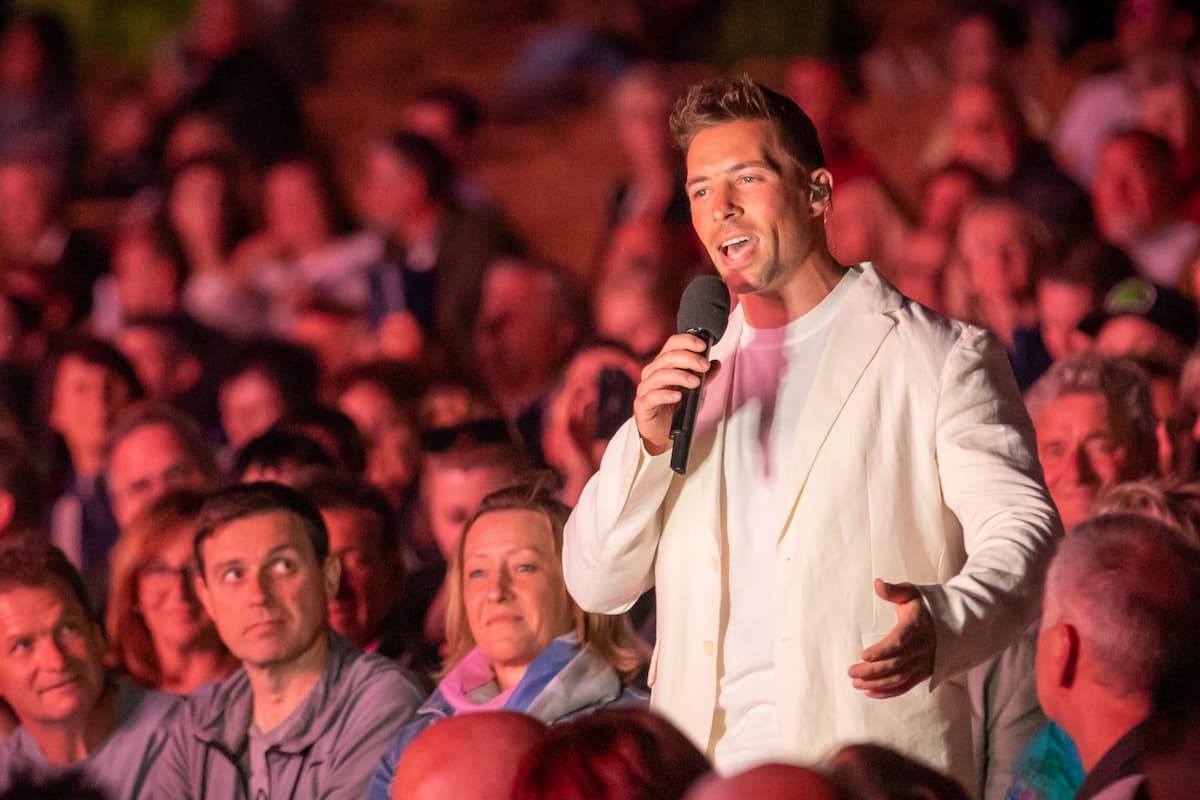 Ramon Roselly bei der Starnacht am Neusiedler See 3.6.2023 (Mörbisch)