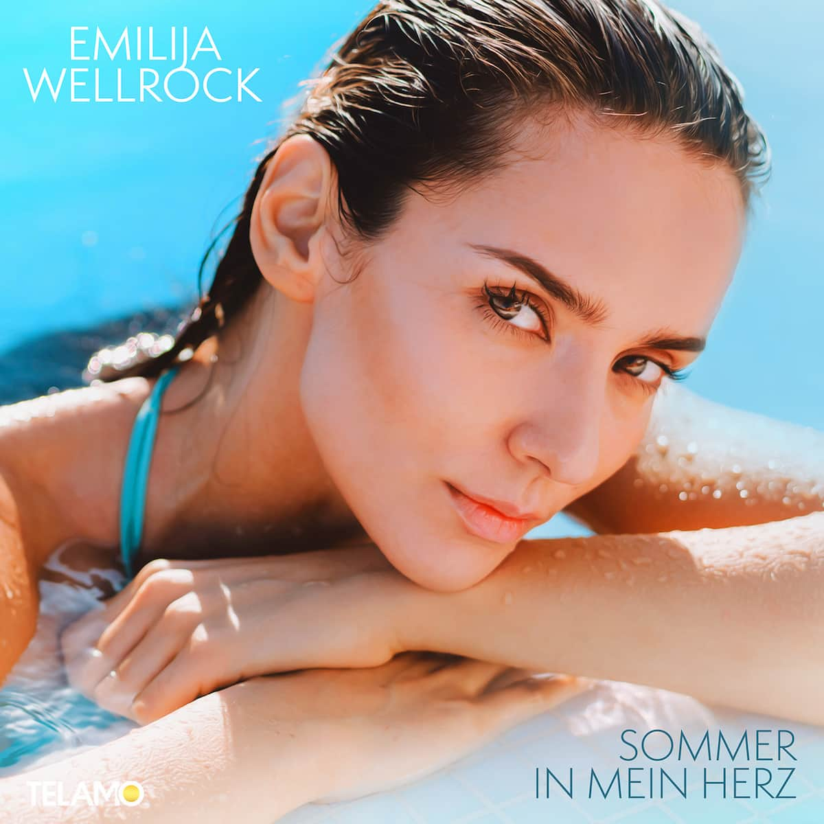 Emilija Wellrock - “Sommer in mein Herz” - hier im Bild das Single-Cover zu diesem Schlager