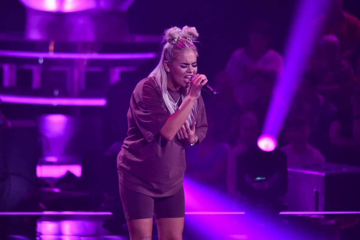 Cheyenne Kadlubek bei The Voice of Germany 22.9.2023