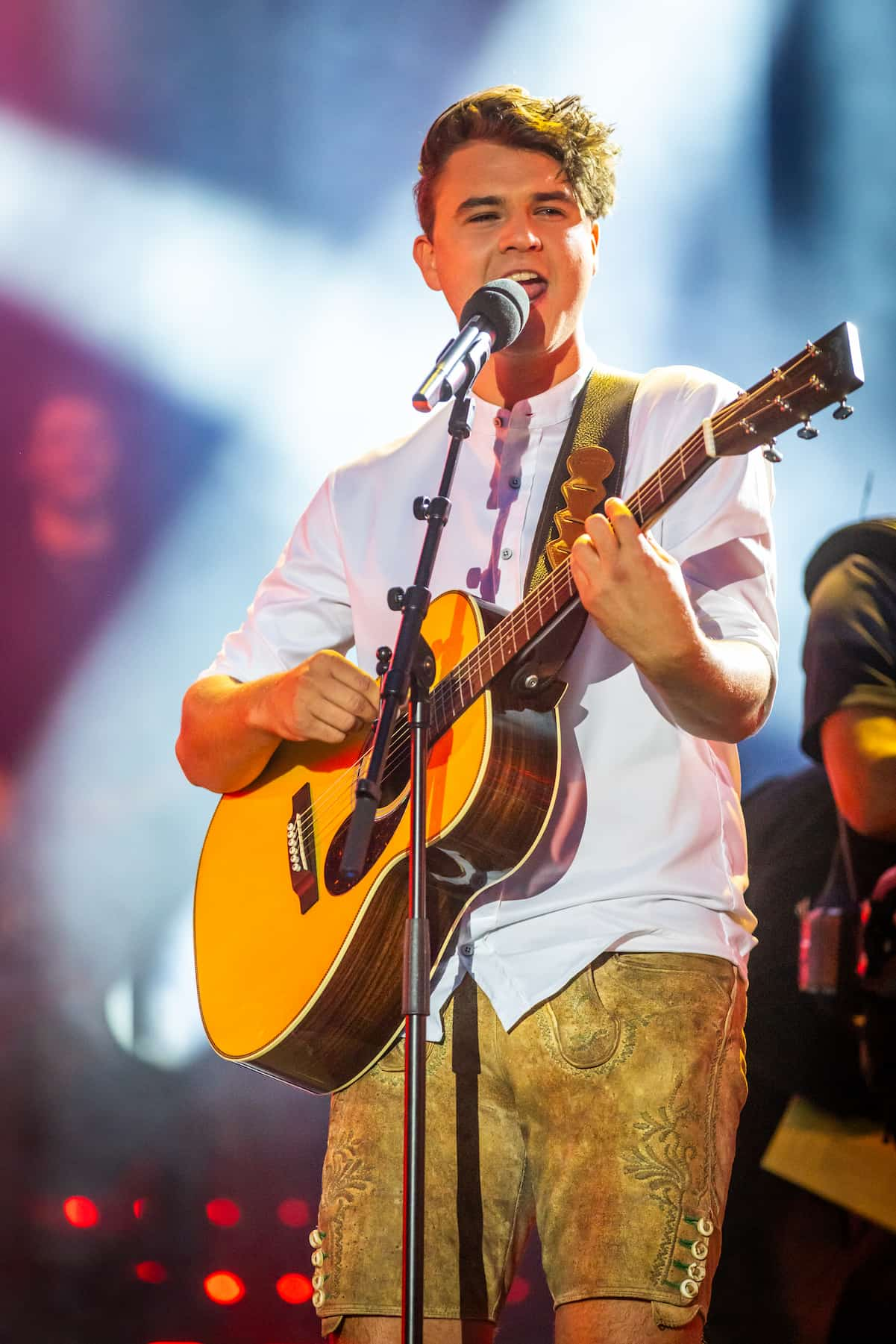 Chris Steger bei der Starnacht aus der Wachau