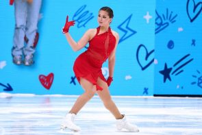 Eiskunstlauf Test-Präsentation der russischen Nationalmannschaft 16.-17.9.2023 - hier Kamila Valieva