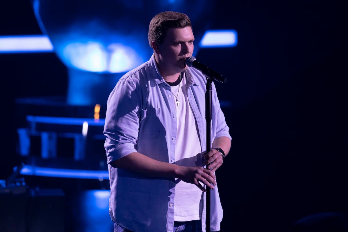 Valentin Schöppner bei The Voice of Germany am 29.9.2023