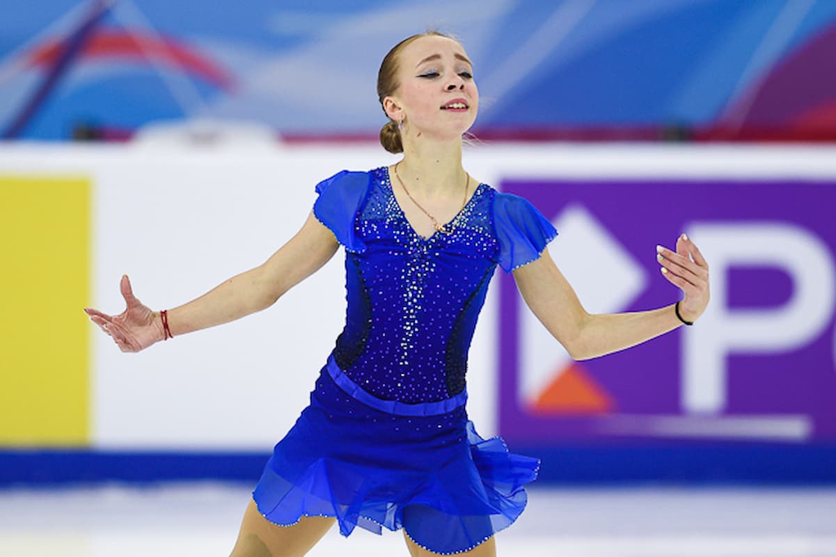 Alisa Dvoeglazova - Bestleistung Frauen Junior Grand Prix Russland 2023