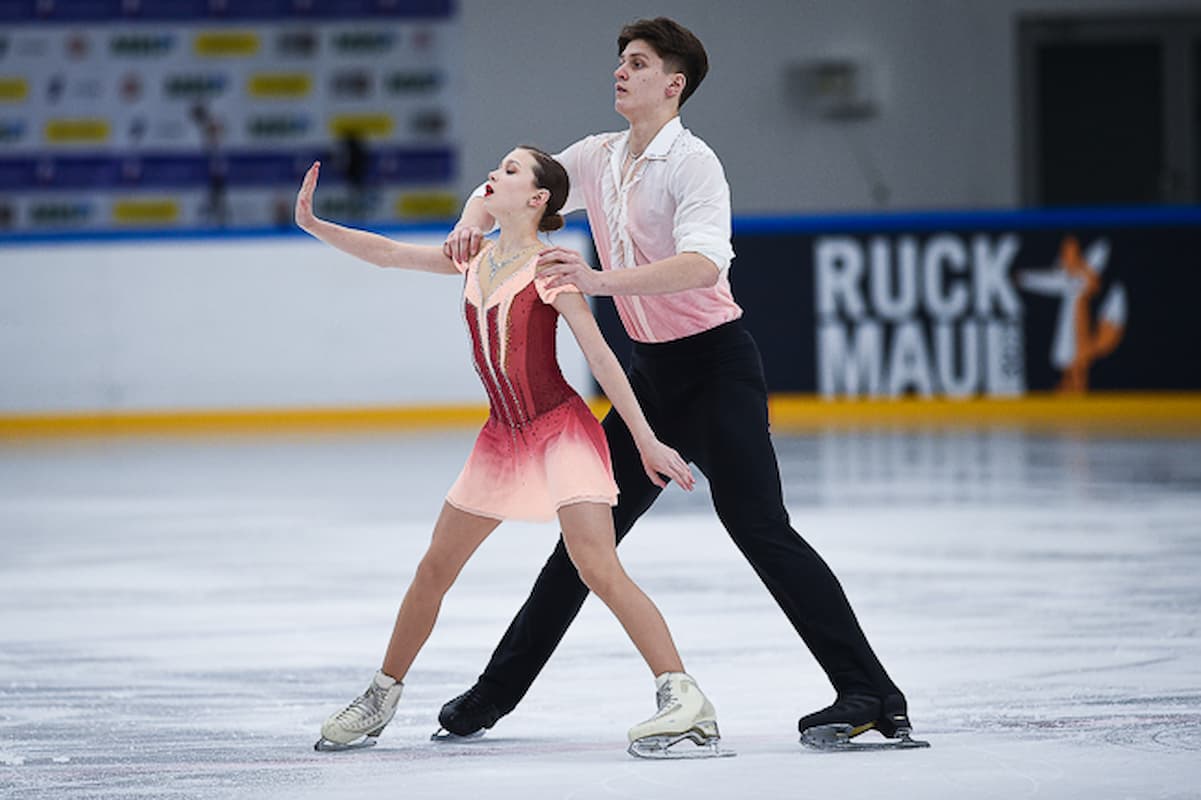 Anastasia Chernyshova & Vladislav Vilchik - Bestleistung Eiskunstlauf-Paare Junior Grand Prix Russland 2023