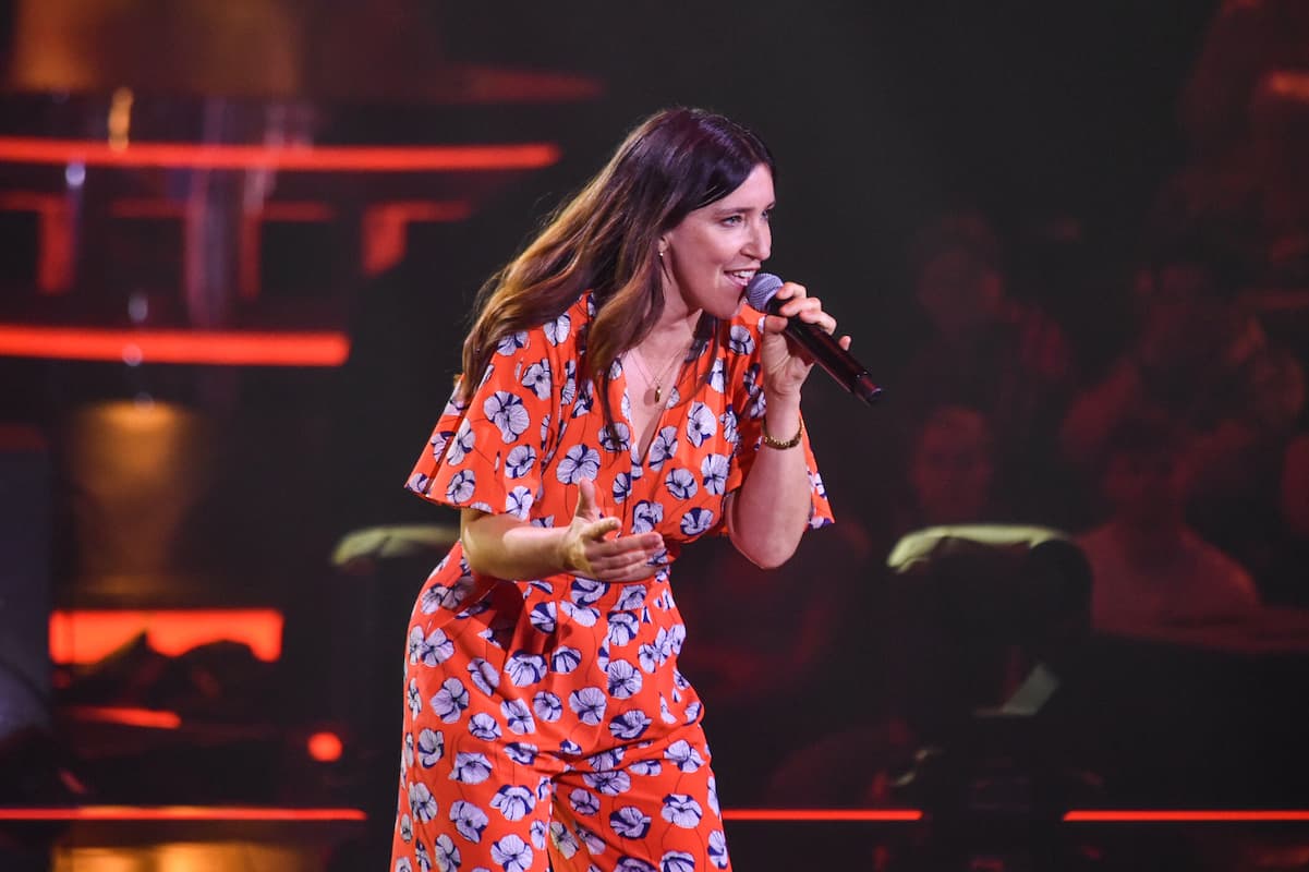 Angela Peltner bei The Voice of Germany am 12.10.2023