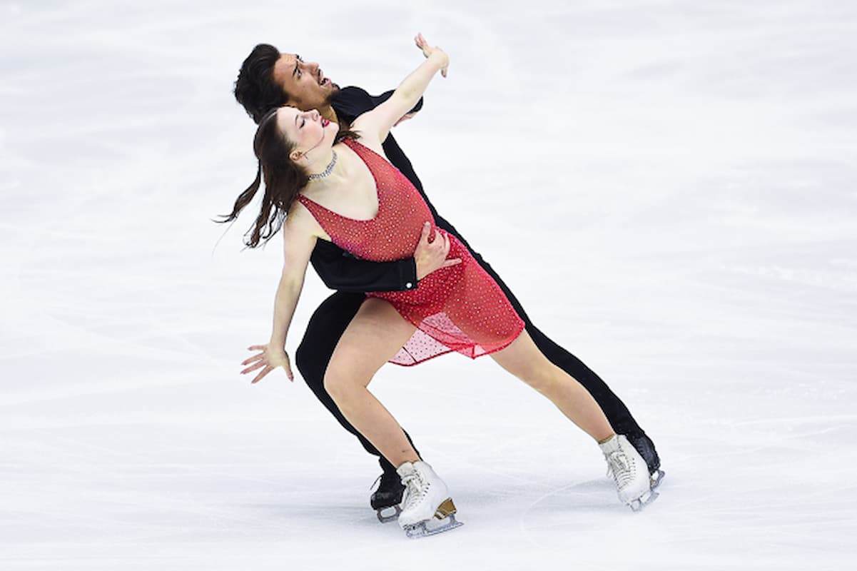 Anna Kolomenskaya & Artem Frolov - Sieger Eistanz-Paare Junioren Grand Prix Kazan 2023