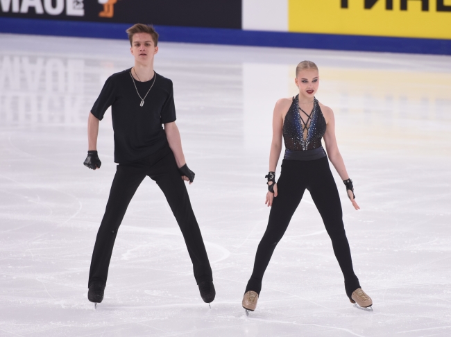 Anna Rumak & Gleb Goncharov - Eistanz-Paar Junioren Grand Prix Krasnojarsk 2023