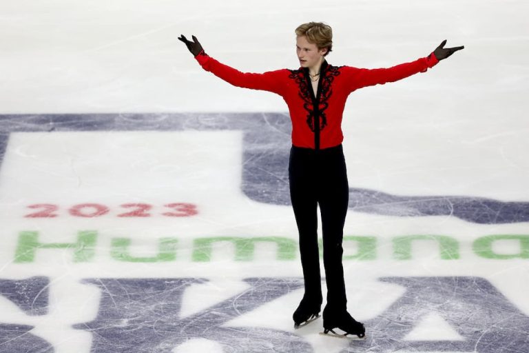 Eiskunstlauf ISU Grand Prix Skate America 2023 in Allen 20.22.10.2023