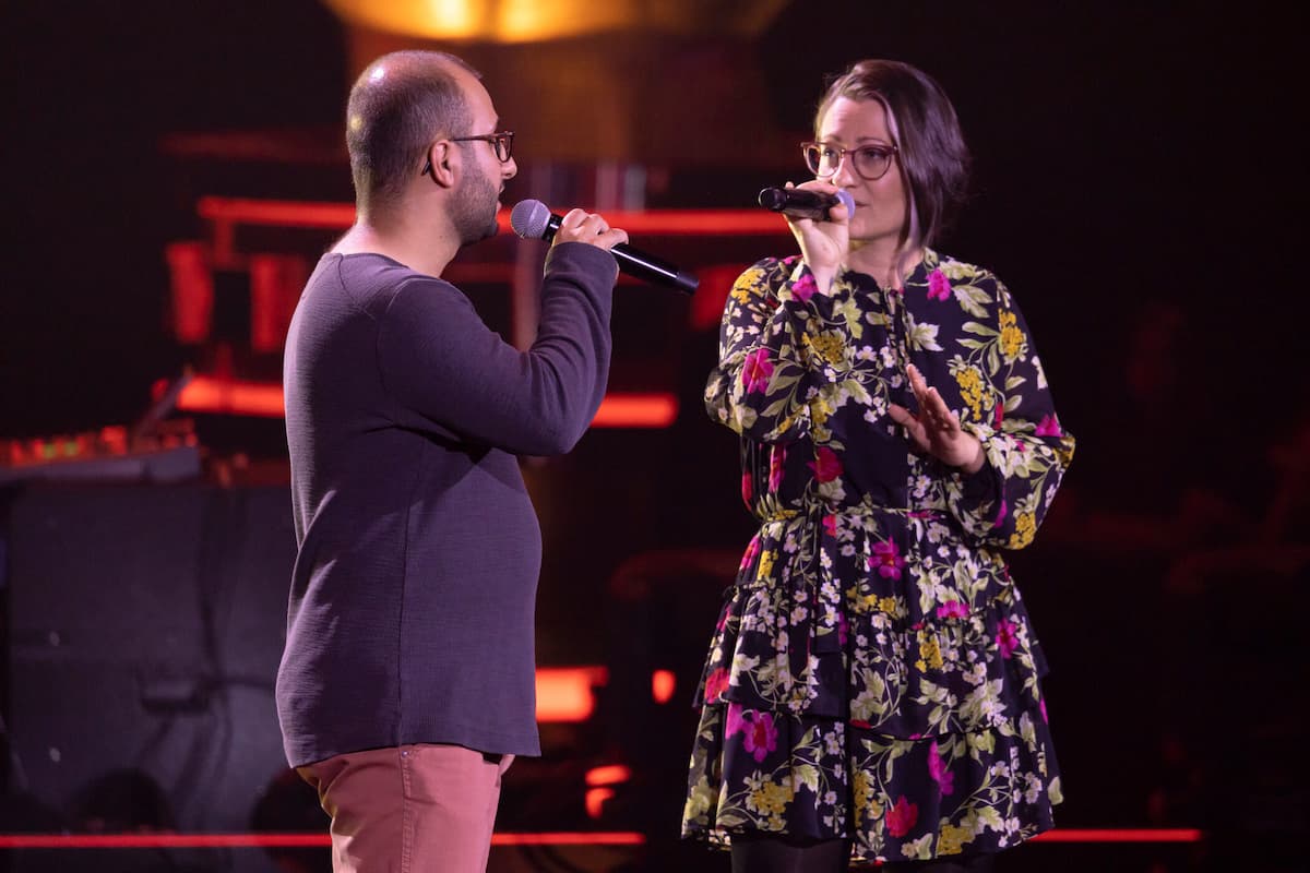 Katharina & Arestak bei The Voice of Germany am 13.10.2023
