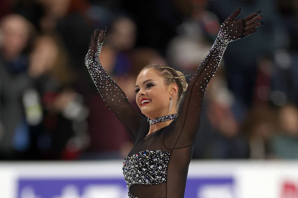 Loena Hendrickx - Siegerin Skate America 2023 ISU Eisksuntlauf Grand Prix